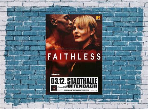 Faithless - No Roots, Offenbach 2004 - Konzertplakat, 11,11