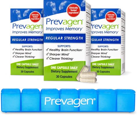 Buy Prevagen Improves Memory - Regular Strength 10mg, 30 Capsules |3 ...