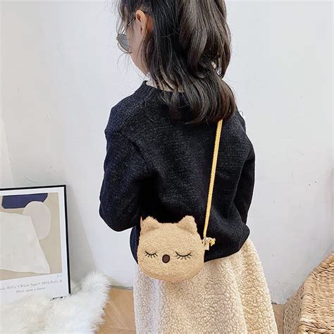 SYGA Children Girls Messenger Bag Coin Purse Small Bunny Rabbit Cat Ca ...