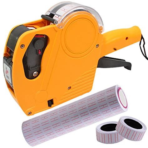 Jm 8 Digits Price Label Labeler Tag Tagging Labeling Gun with Free 10 ...
