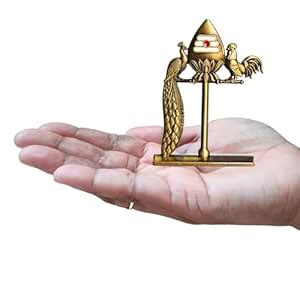 Buy anciently Vel Mayil Seval Idol for Car Dashboard | Vel with Peacock ...