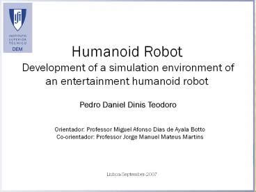 Image result for Humanoide Robot Presentation