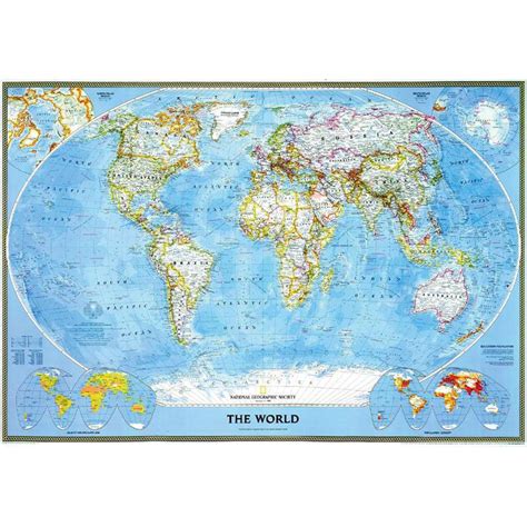 National Geographic World Map High Resolution Image 的图像结果