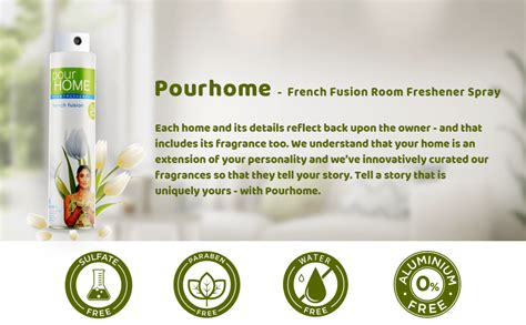 POUR HOME French Fusion Room Air Freshener - 220ML | Long-Lasting ...