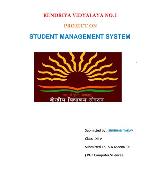 Image result for Computer Science Class 12 Project Work