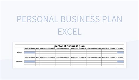 Microsoft Excel Business Plan Template 的图像结果