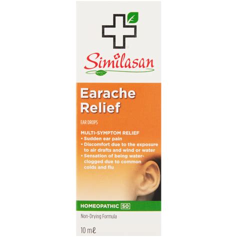 Similasan Earache Relief Drops 10ml | Pain Relief | Medicine ...