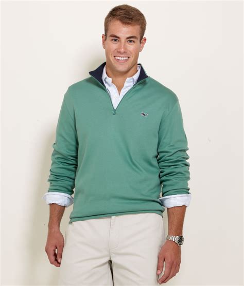 Men's Pullovers: Jersey 1/4 Zip Pullover for Men – Vineyard Vines