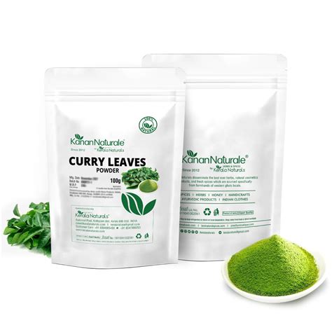 Curry leaves PowderCurry Leaves Powder (Murraya koenigii) - Kerala Naturals