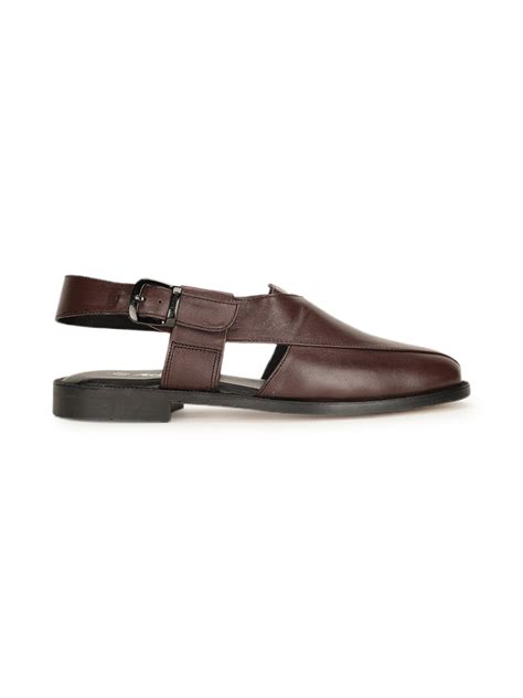 Clementine Leather Ethnic Peshawari Sandals