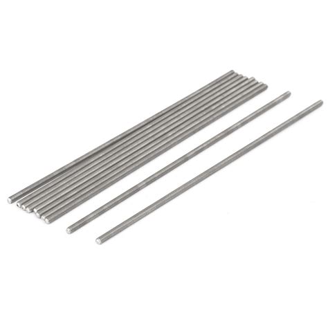 Generic M3 x 140mm 0.5mm Pitch 304 Stainless Steel Fully Threaded Rods ...