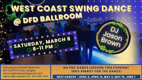 West Coast Swing @ DFD, Langley, #3 - 20279 97 Ave, Langley, BC, Canada ...