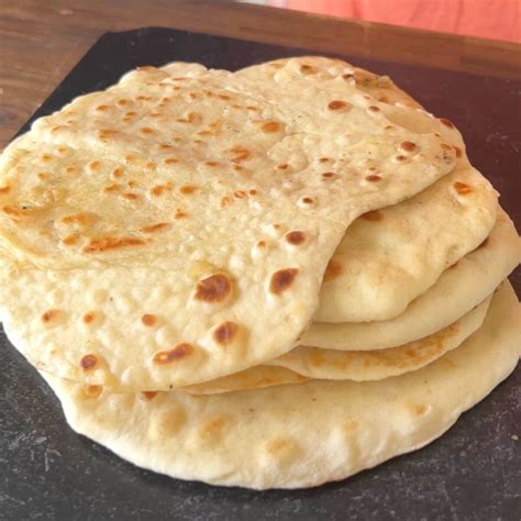 Homemade Griddle Naan Bread | Recipe Cart | Recipe Cart