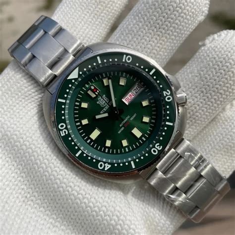 SD1970W NH36 Automatic 6309 Turtle Dive Watch - Green Dial – DREAM WATCHES