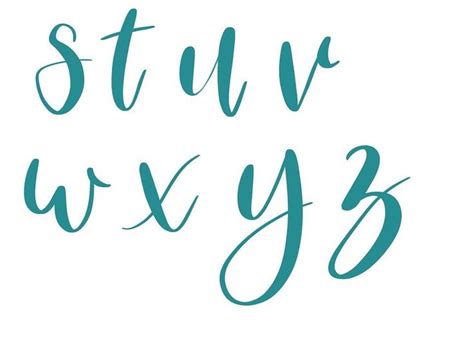 Image result for Script Alphabet