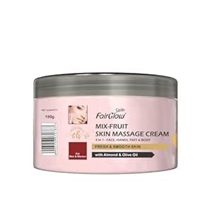 Corlin Fair Glow Mix Fruit Skin Massage Cream 190g : Amazon.in: Beauty