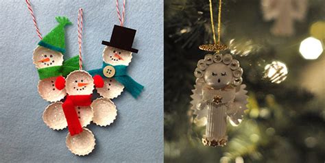 Nudelengel, Kronkorkenschneemann und Co. - Weihnachtsbasteln mit ...