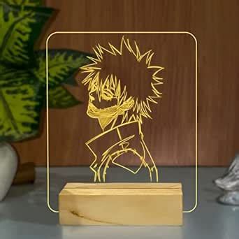 Buy StarLaser 3D Illusion My Hero Academia Action Figure Night Light ...