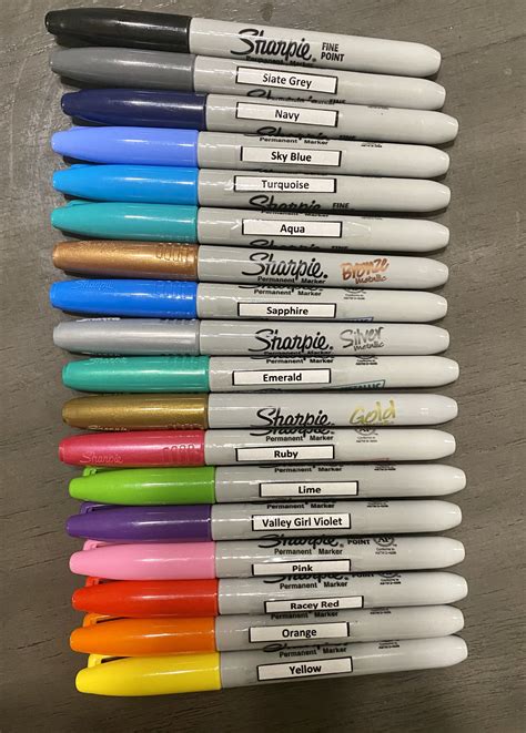 Sharpie 28 pack fine permanent markers limited edition set – Artofit