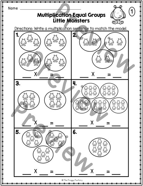Multiplication Equal Groups | Multiplication Worksheets | Made By Teachers
