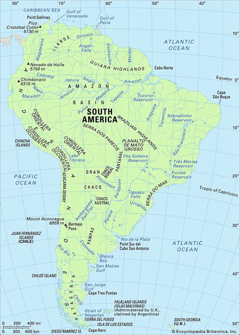 South America - Rivers, Amazon, Andes | Britannica