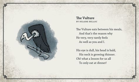 the vulture poem hilaire belloc - Google Search | Vulture, How to ...