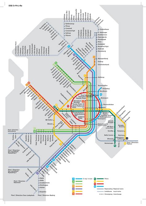 Copenhagen metro - route map, tickets and fares