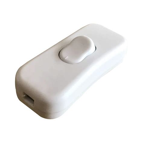 TOPBATHY in-Line Cord Switches Bedside Lamp Switch 250V 10A Inline ON ...