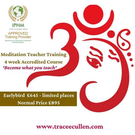 Meditation Teacher Training International Certification - 1 month ...
