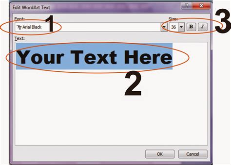 Image result for Tutorial Word Art 2016
