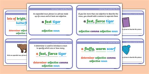Constructing Expanded Noun Phrases - Primary Resources