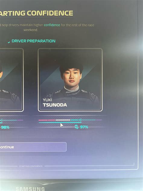 Driver Confidence Bar : r/F1Manager