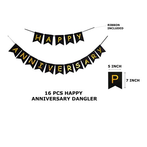 Happy Anniversary Banner – PartyDecor Mall