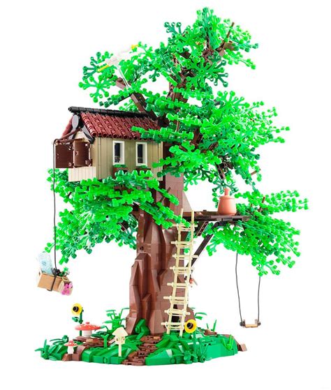 Image result for LEGO Tree House Tutorial