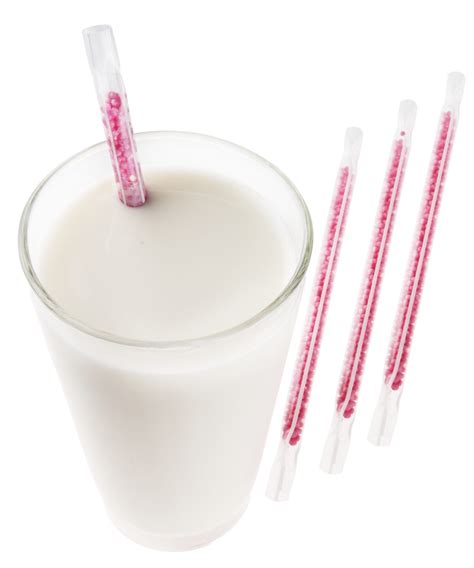 Magic Milk Straws: All-natural flavor straws encourage milk drinking