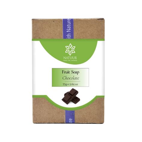 Fruit Soap - Chocolate 75gm – Natuur.in