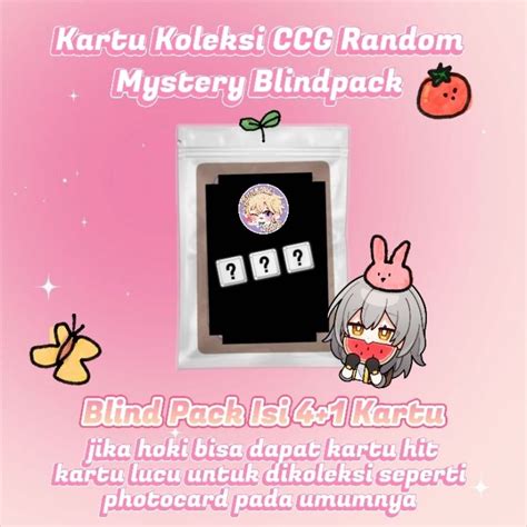 Jual [BLIND/MYSTERY PACK ISI 4+1] Kartu Koleksi Mainan Card Collection ...