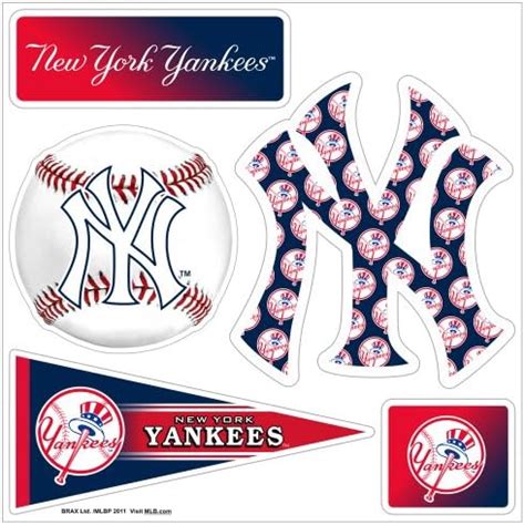 Buy MLB York Yankees 5-Piece 3D Multi-Magnets Online at Low Prices in ...