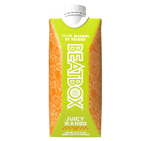 BeatBox Party Punch Juicy Mango Malt Single 500ml 11.1% ABV - Delivered ...