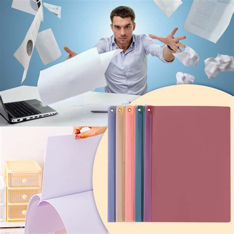 Veeogra Clearance!File Folders,Portfolio Folder,1 Pack A4 Clear Front ...