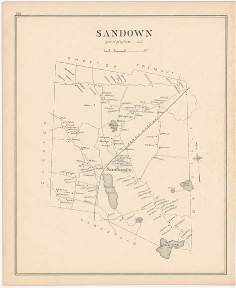 Sandown, New Hampshire 1892 – WardMaps LLC