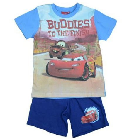 Buy Boys Disney Cars Lighting McQueen Long/Short Pyjamas Nightwear PJS ...