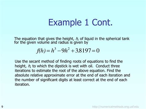 Secant Method Example 的图像结果
