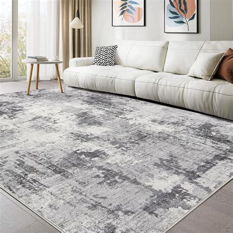 Amazon.com: TARANCH Washable Rug 9x12 Area Rugs: Modern Abstract ...
