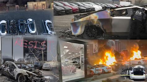 Tesla on Fire: What We Know About the Attacks on Elon Musk's EV ...