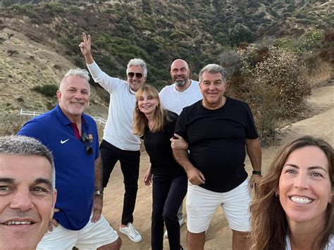 Enric Masip, el rey del postureo en la expedición americana del Barça