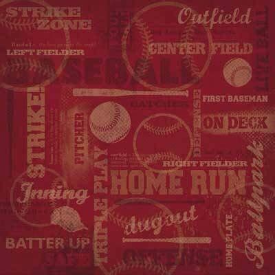 Baseball Scrapbook Paper 的图像结果
