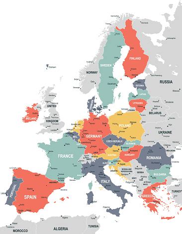 European Union Map Detailed 的图像结果