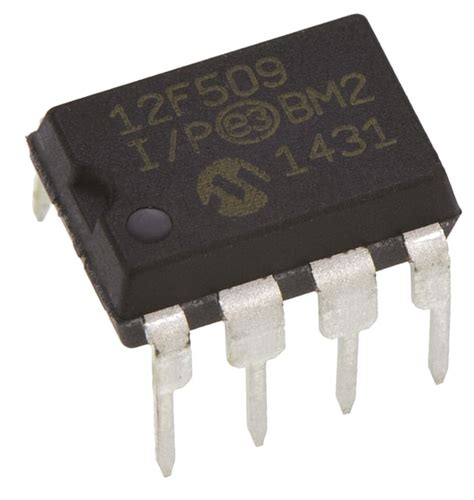 PIC12F508-I/P Microchip | Microchip, 8bit PIC, PIC12F Microcontroller ...