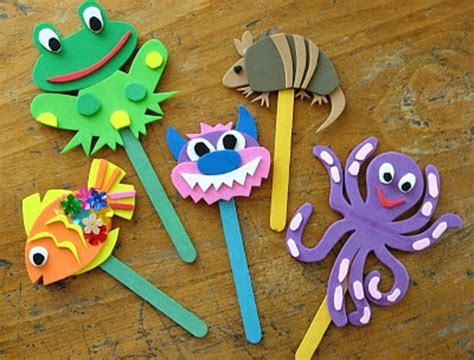 Image result for Paper Puppet Craft
